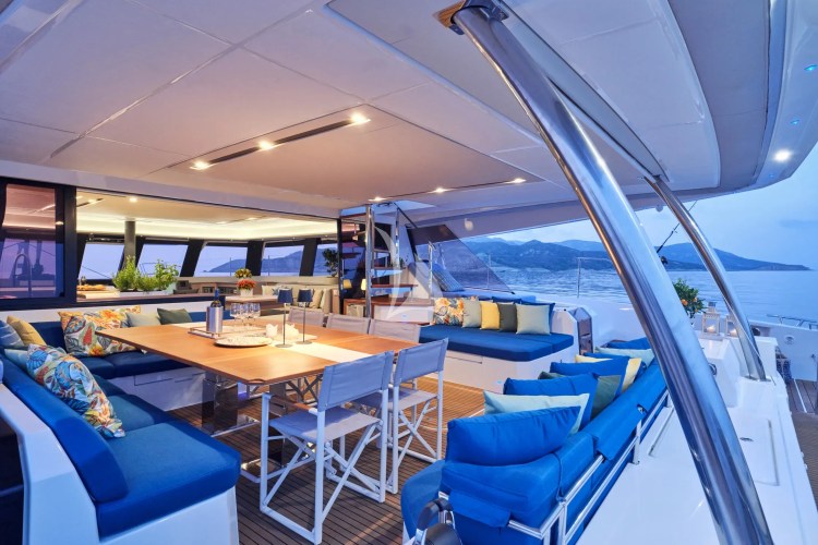 Aft seating area