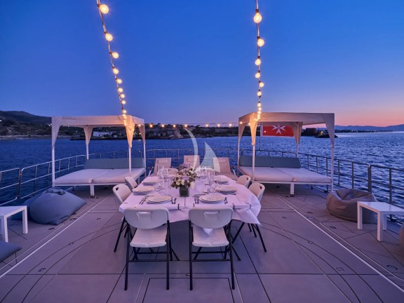 Flybridge by night
