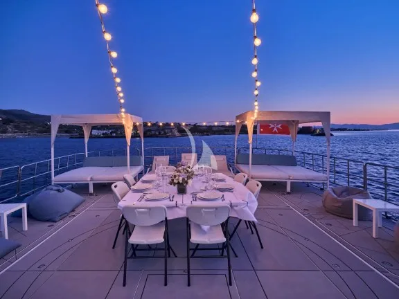 Flybridge by night