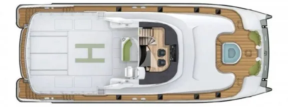 Layout - Upper deck