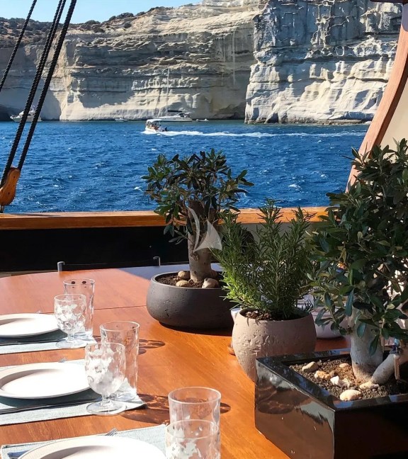 Outdoor dining table for 12