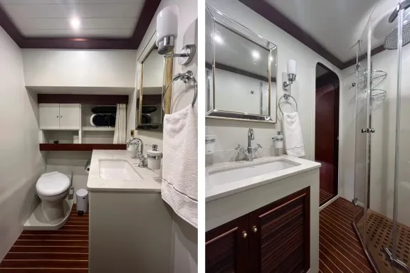 Double Cabin Bathroom