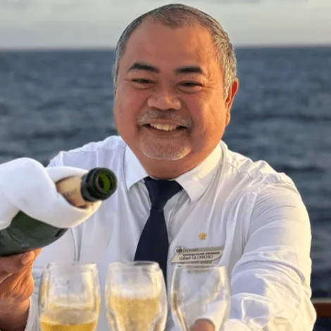Crew of LE PONANT|Gilbert Glorioso — Bar Manager