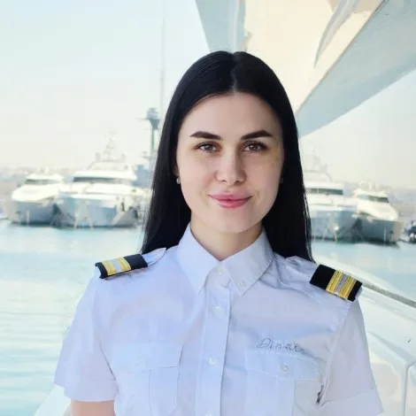 Crew of Dinaia|Daria Yureskul — Stewardess