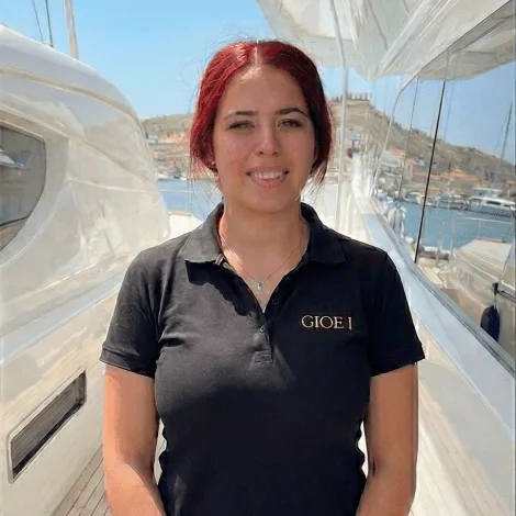 Crew of C-ROCK|Eva Kostakou — Stewardess