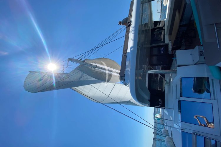 Under sail