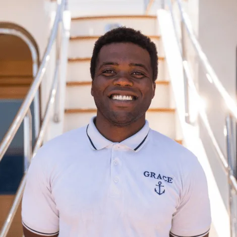 Crew of GRACE|KASONGO ELYSEE ILUNGA — Deckhand