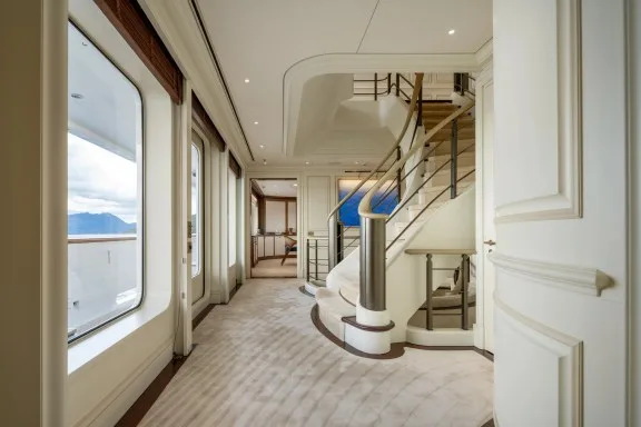 Central staircase