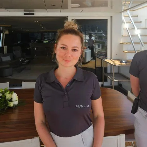Crew of All About U 2|Julia Posashkova — Chief steward/ess