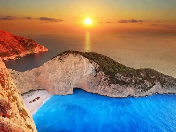 Shipwreck beach, Zakynthos, Ionio, Greece