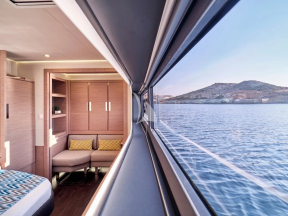 Master cabin - a room with a view