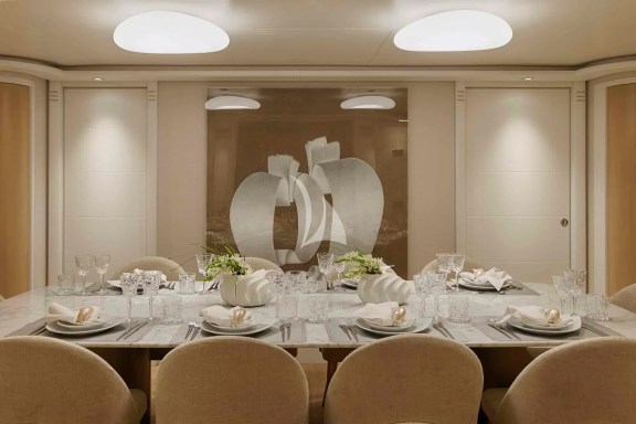 Interior Dining Area (main deck)