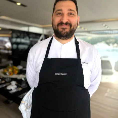Crew of SERENISSIMA III|Michalis Englezilis — Chef