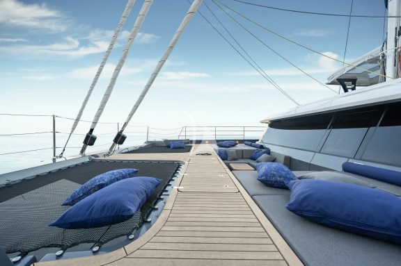 Bow lounge area