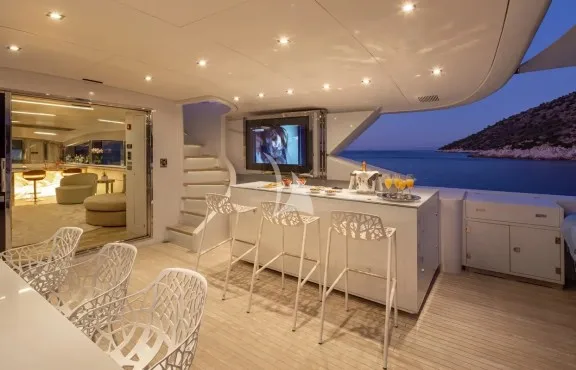 Upper deck at Night