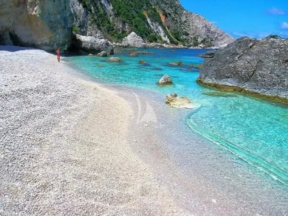 Kefalonia, Ionio, Greece - One of the many fantastic beaches of Kefalonia