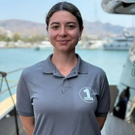 Crew of GRAYONE|Angeliki Tziata — Chief steward/ess
