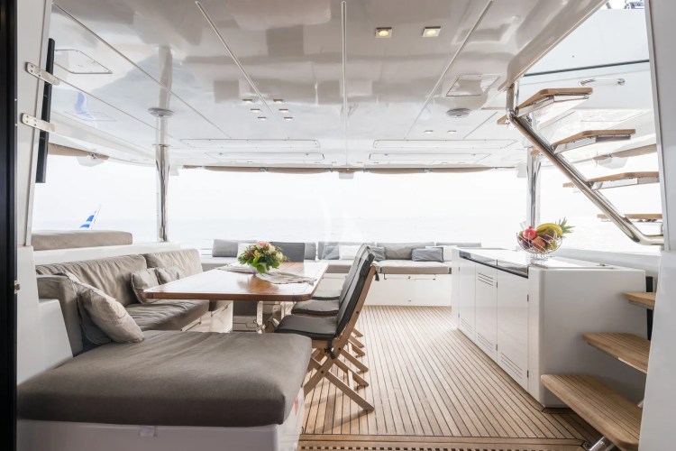 Aft Deck dining area