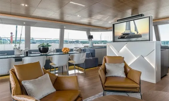 Smart TV in the saloon