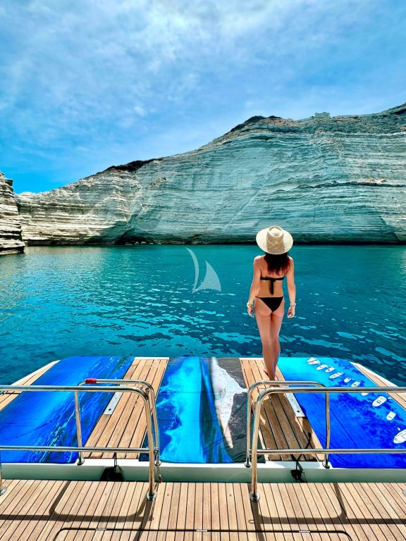 Swimming platform