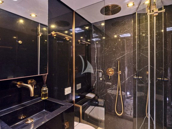 Bathroom with separate shower