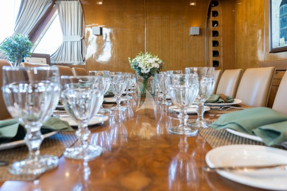 Interior dining area