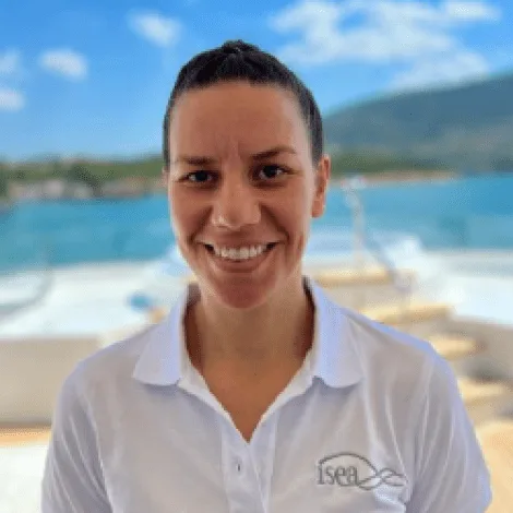 Crew of I SEA|Sotiria Antoniou — Stewardess