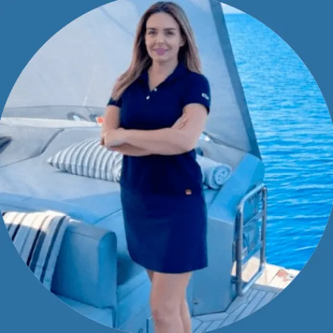 Crew of KALIMERA|Angeliki Papageorgopoulou — Chief steward/ess