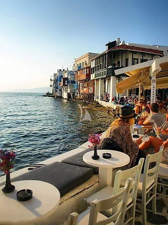 Little Venice, Mykonos Town, Cyclades