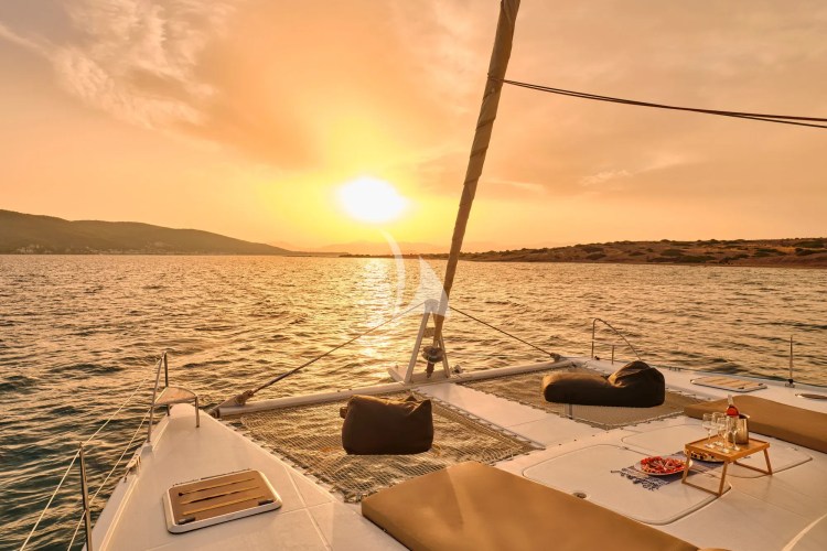 Fore Deck - Sunset view