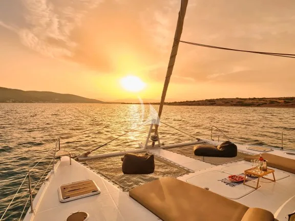Fore Deck - Sunset view