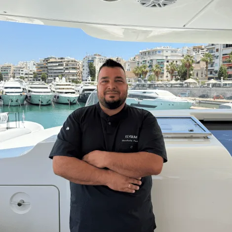 Crew of ELYSIUM|Marios Vrachatis — Chef