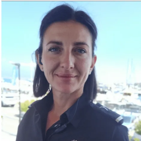 Crew of CHRISTINA O|Daria BOCHAROVA — Stewardess