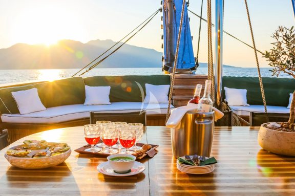Sunset drinks