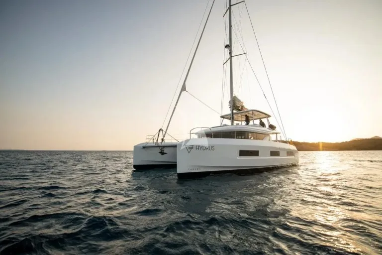 HYDRUS 55ft Lagoon sailing catamaran charter in Greece