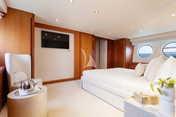 Master Cabin in the 4 cabins version