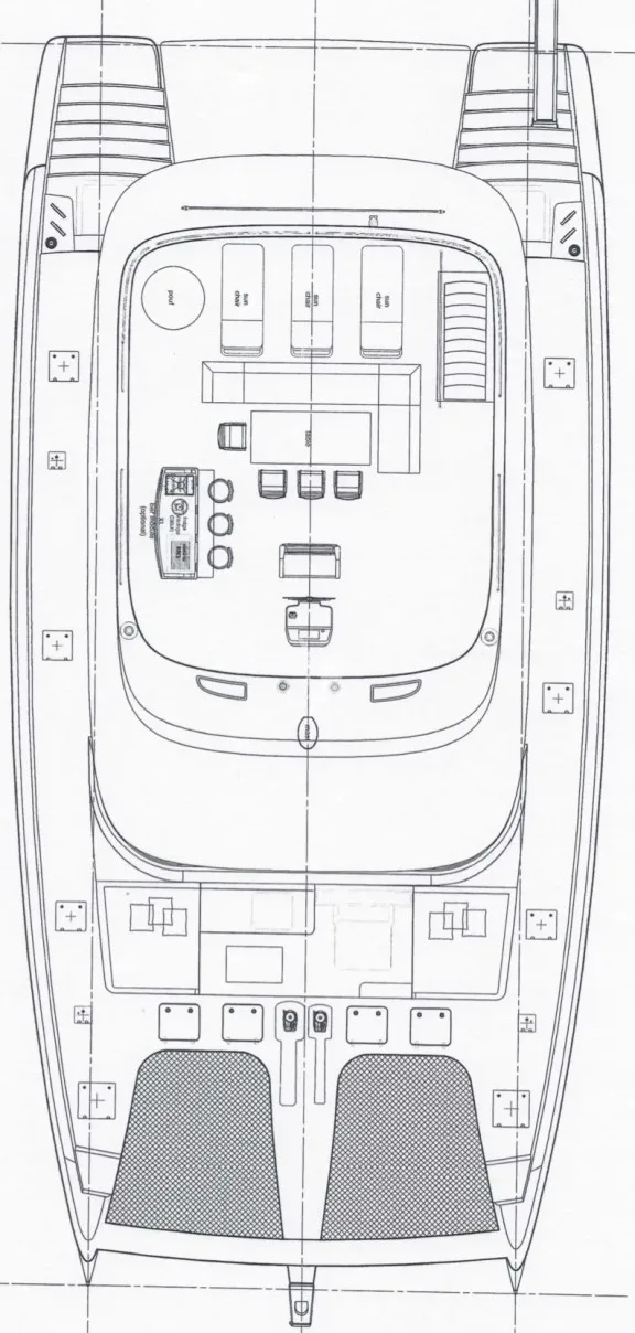 Flybridge layout