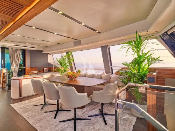 Interior dining table
