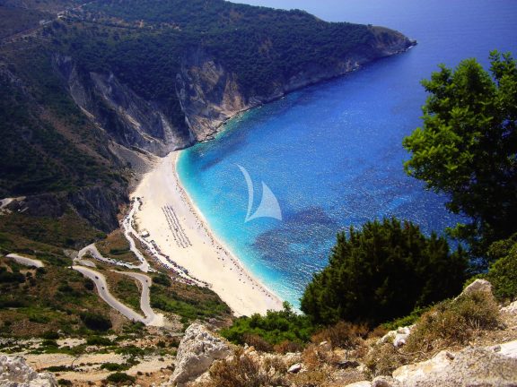 Myrtos beach, Kefalonia, Greece - One of the many fantastic beaches of Kefalonia