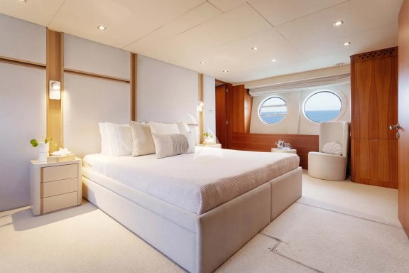 Master Cabin in the 4 cabins version