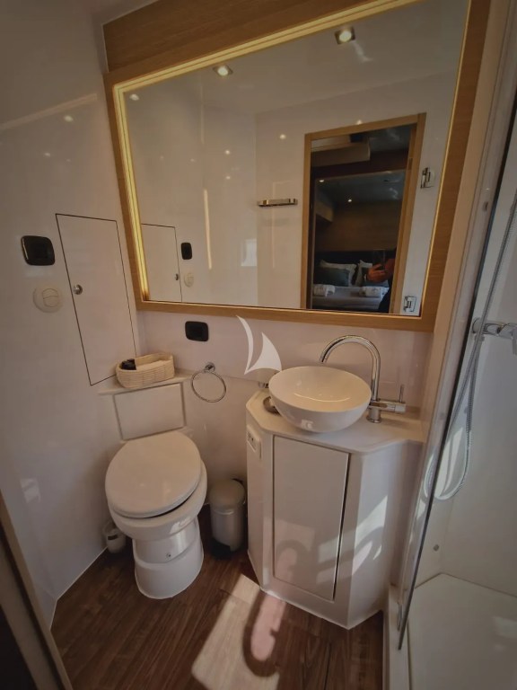 Guest cabin bathroom