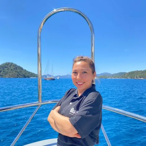 Crew of ILLUSION 2|Sevda KAYA — Chief steward/ess