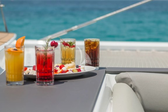 Cocktails on board