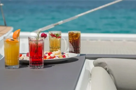 Cocktails on board