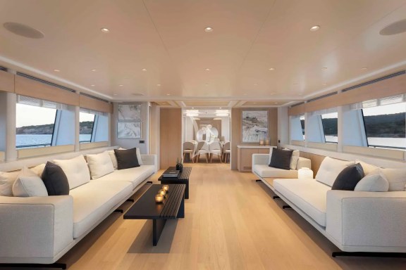 Salon on Main Deck