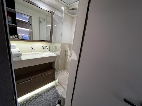 Guest cabin bathroom