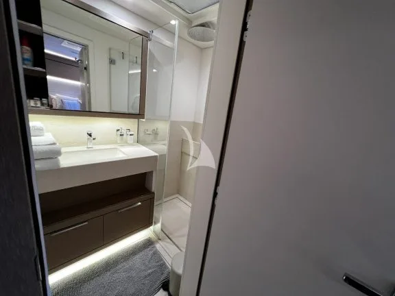 Guest cabin bathroom