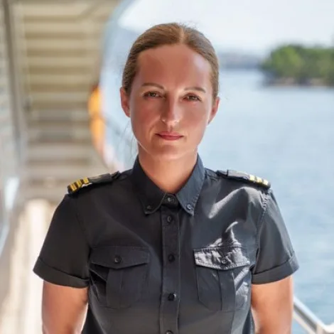 Crew of SILENT WORLD|Ankica Omerovic — Chief steward/ess