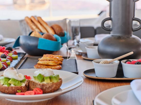 Breakfast table