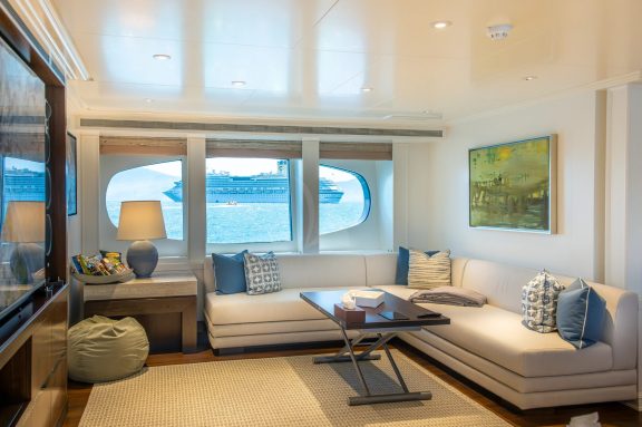 Media/family room forward main deck